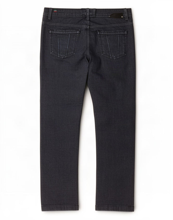 Diesel Mens Revick Straight Jeans W33 L30 Navy Blue Cotton