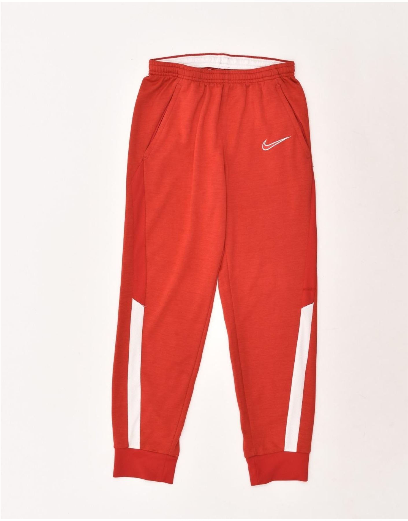 NIKE Womens Tracksuit Trousers Joggers UK 18 XL Red Polyester, Vintage &  Second-Hand Clothing Online