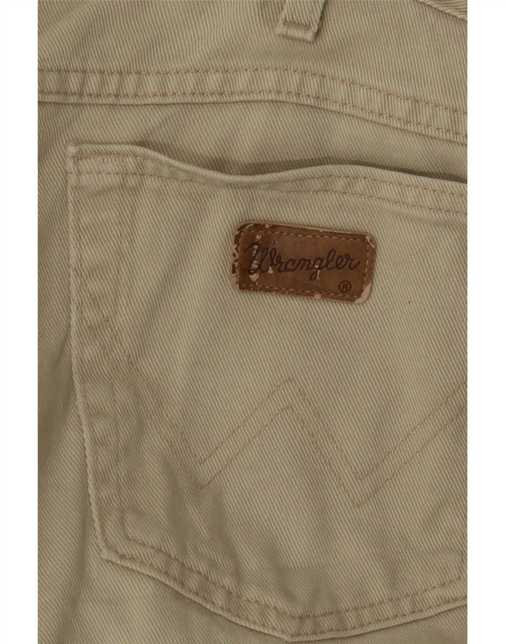 Wrangler Mens Straight Jeans W36 L32 Green