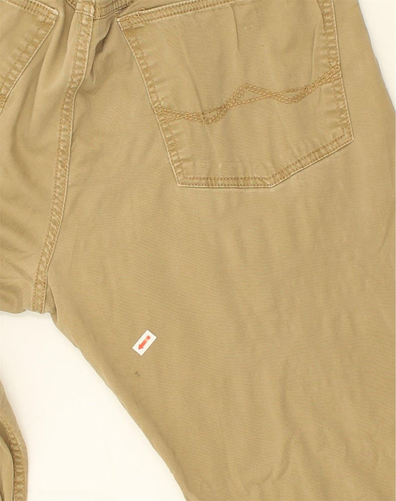 WRANGLER Mens Bootcut Casual Trousers W37 L30  Beige Cotton | Vintage Wrangler | Thrift | Second-Hand Wrangler | Used Clothing | Messina Hembry 