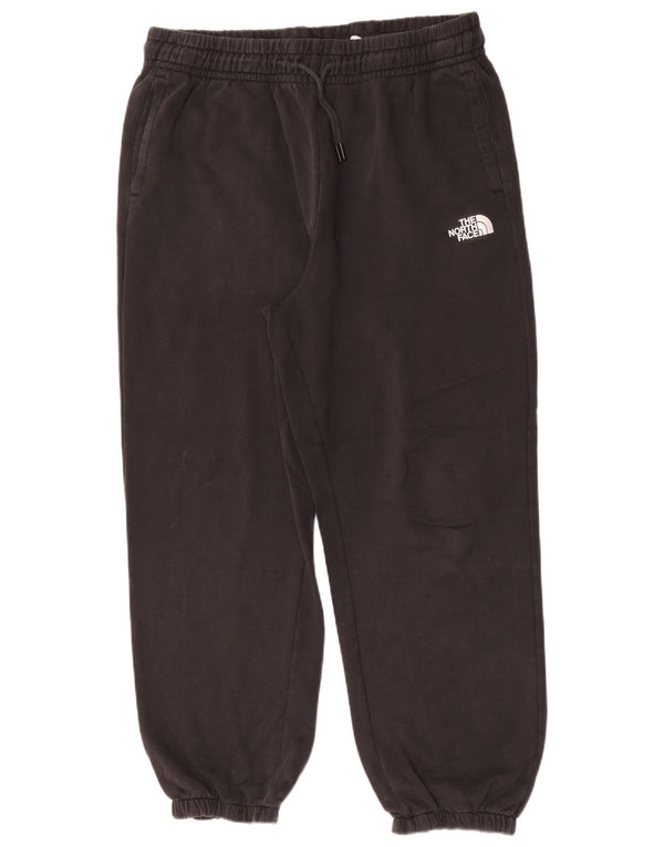 The North Face Mens Unisex Tracksuit Trousers Joggers Medium Black Cotton