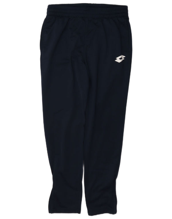 Lotto Mens Tracksuit Trousers Medium Navy Blue Polyester
