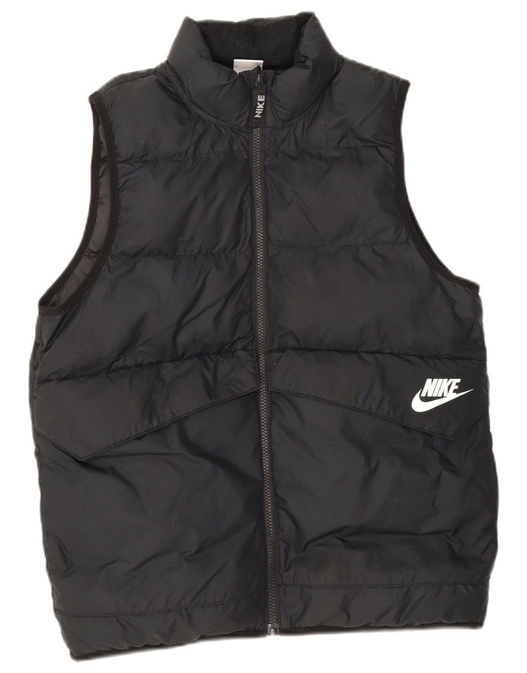 Nike Boys Padded Gilet 13-14 Years XL Black Polyester