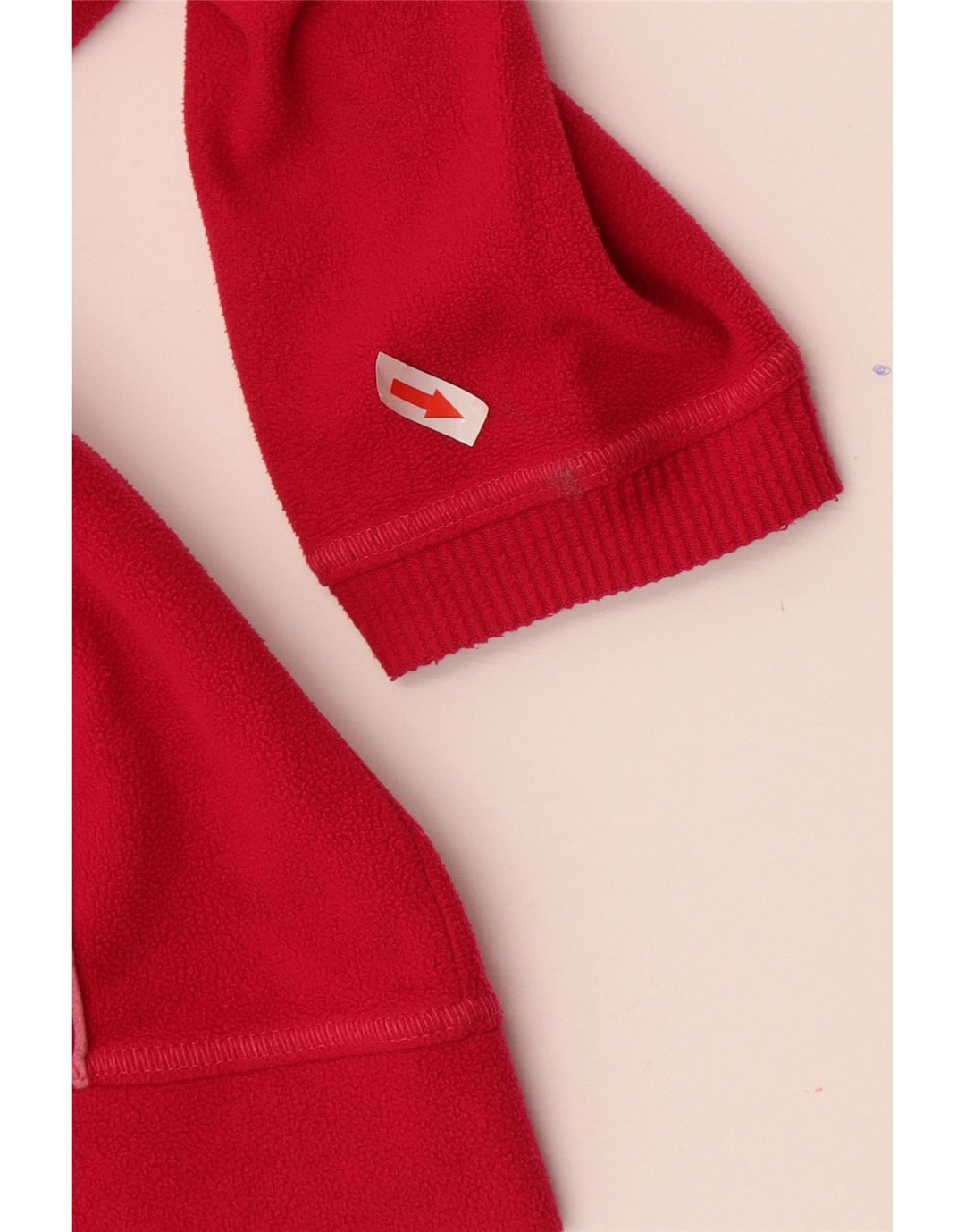 Champion Womens Zip Fleece Jacket UK 16 Large Pink Polyester