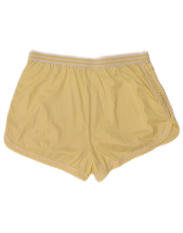 Ellesse Womens Graphic Sport Shorts IT 38 XS Yellow