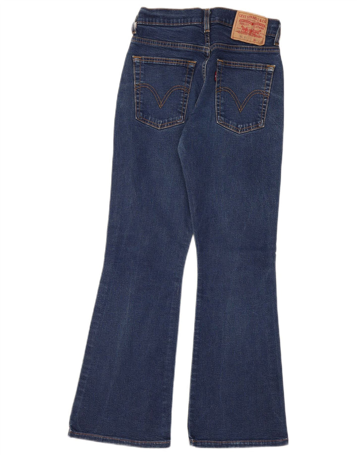 Levi's Womens 584 Flared Jeans W28 L30 Blue Cotton