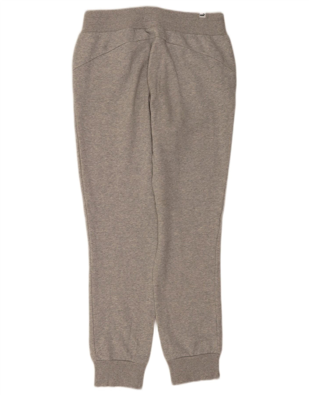 Puma Womens Tracksuit Trousers Joggers UK 12 Medium Grey Cotton