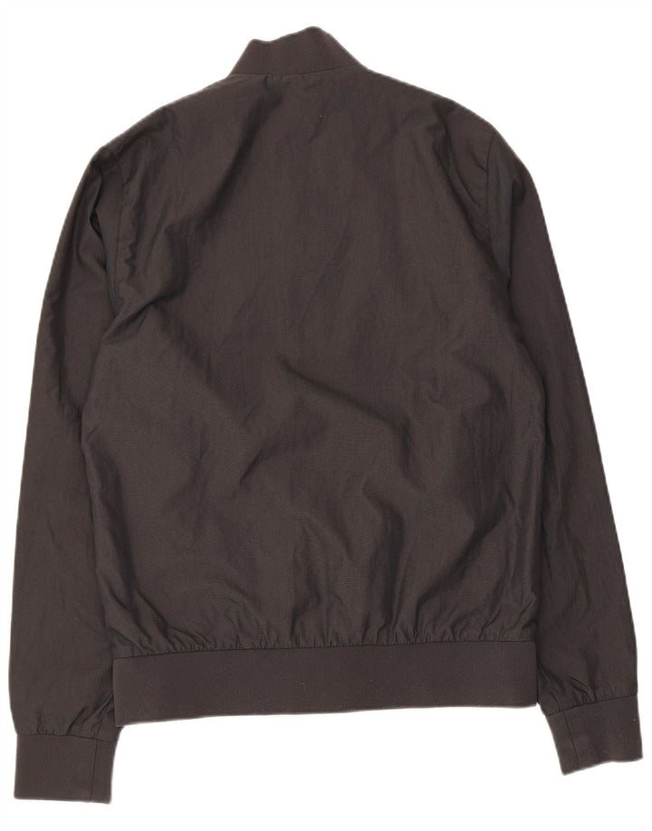 Fred Perry Mens Bomber Jacket UK 34 XS Grey Polyamide