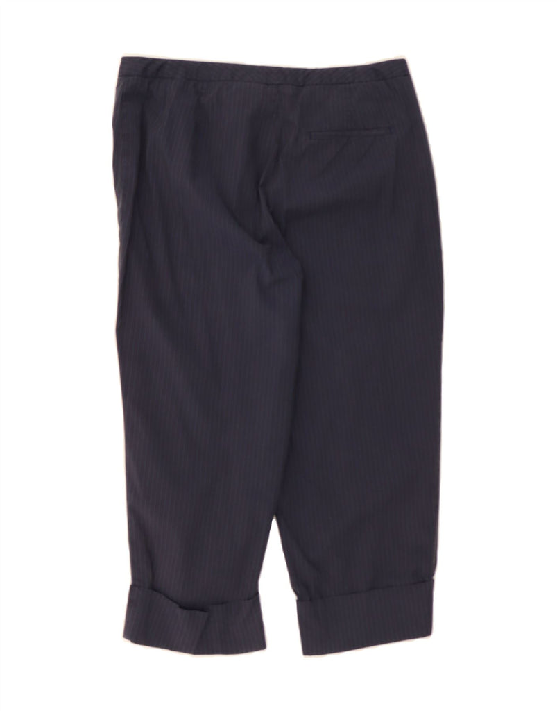 DOCKERS Womens Petite Capri Trousers US 10 Large W32 L20 Navy Blue Vintage Dockers and Second-Hand Dockers from Messina Hembry 