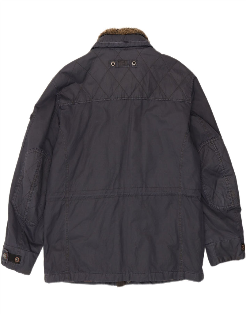 CAMEL ACTIVE Mens Utility Jacket IT 54 2XL Navy Blue Cotton Vintage Camel Active and Second-Hand Camel Active from Messina Hembry 