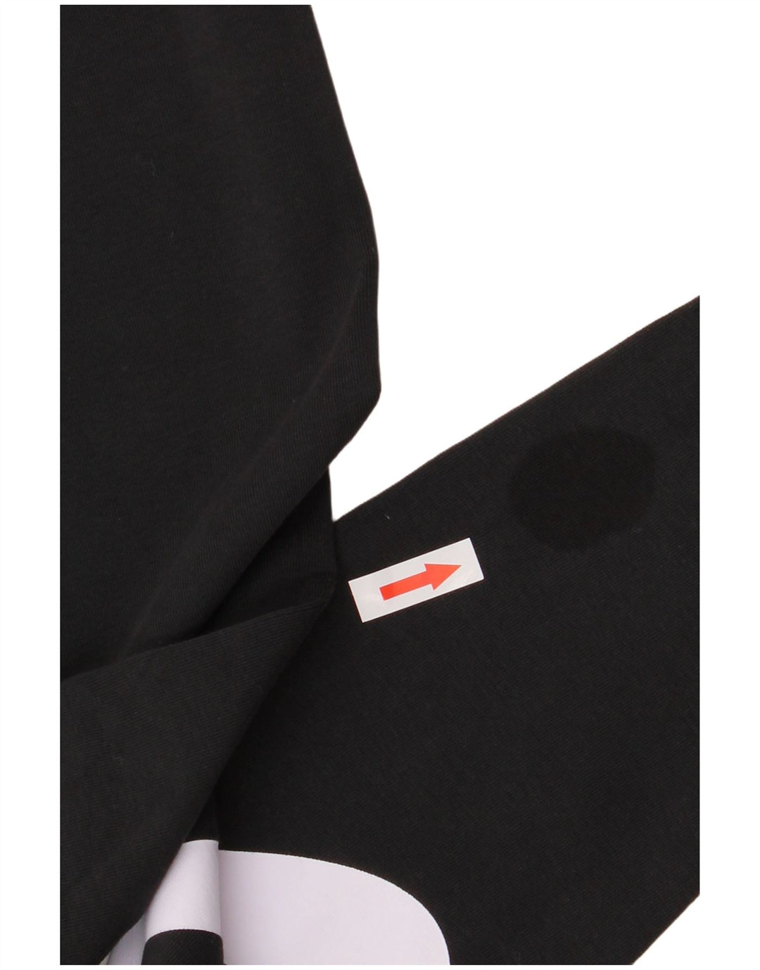 Nike Womens Graphic Leggings UK 8 Small Black Cotton