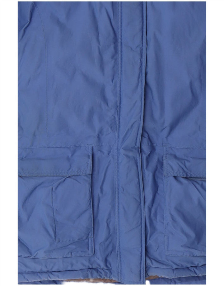The North Face Womens Oversized Windbreaker Jacket UK 18 XL Blue Winter