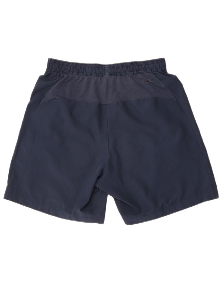 Adidas Mens Aeroready Sport Shorts Small  Navy Blue Polyester