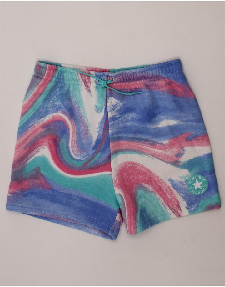 CONVERSE Girls Swimming Shorts 11-12 Years Medium Multicoloured Tie Dye Vintage Converse and Second-Hand Converse from Messina Hembry 