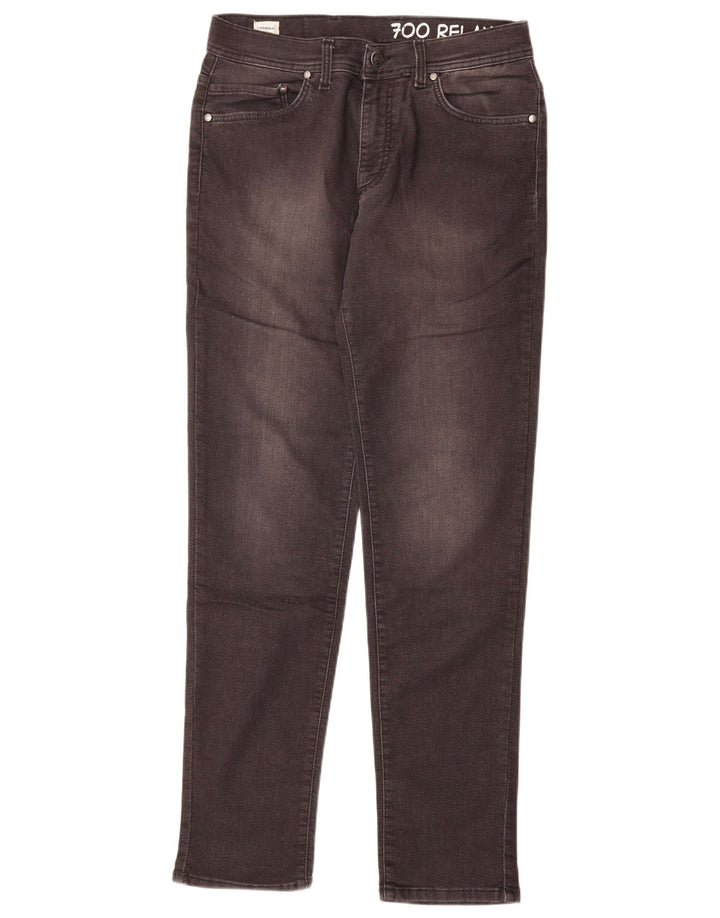 Carrera Mens 700 Regular Straight Jeans W31 L32 Grey Cotton