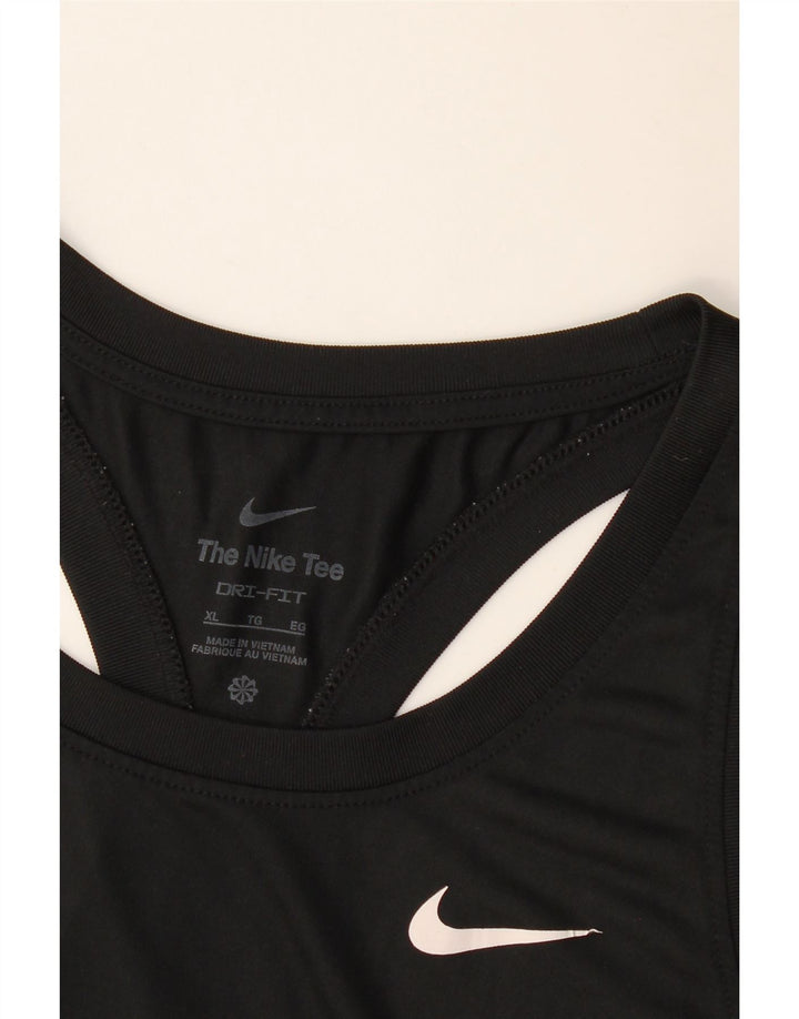 NIKE Mens Dri Fit Vest Top XL Black