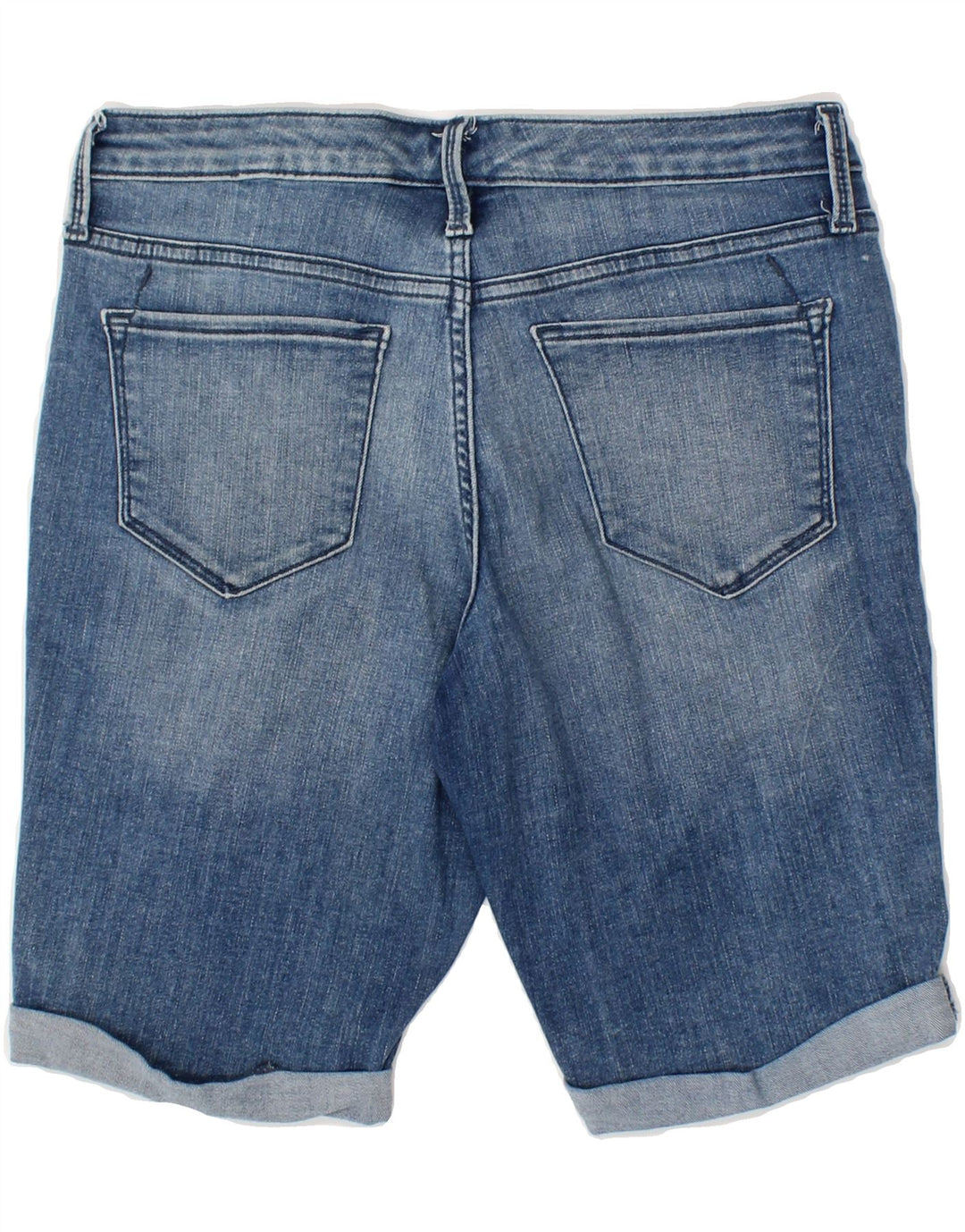 MOSSIMO Womens Mid Rise Denim Shorts US 6 Medium W28  Blue Cotton Vintage Mossimo and Second-Hand Mossimo from Messina Hembry 