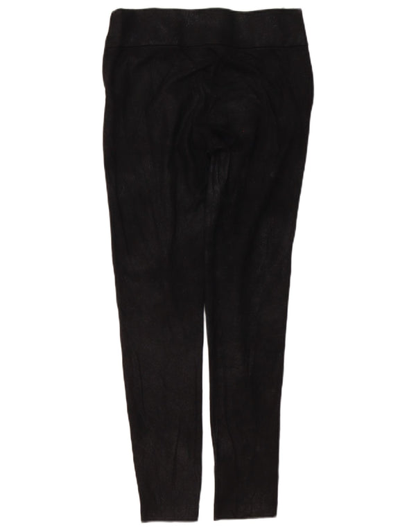 Zara Womens Trafaluc Leggings UK 12 Medium Black
