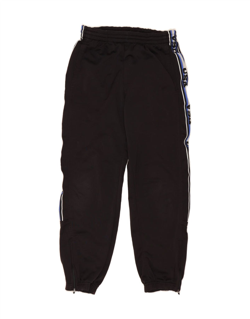 NIKE Boys Tracksuit Trousers Joggers 12-13 Years Large Black Colourblock Vintage Nike and Second-Hand Nike from Messina Hembry 
