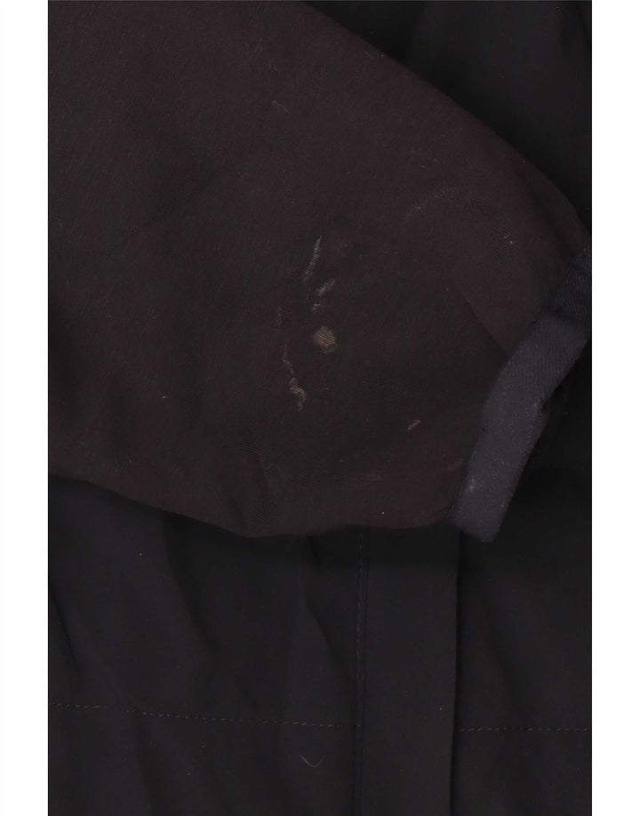 Zara Mens Padded Jacket UK 40 Large Navy Blue