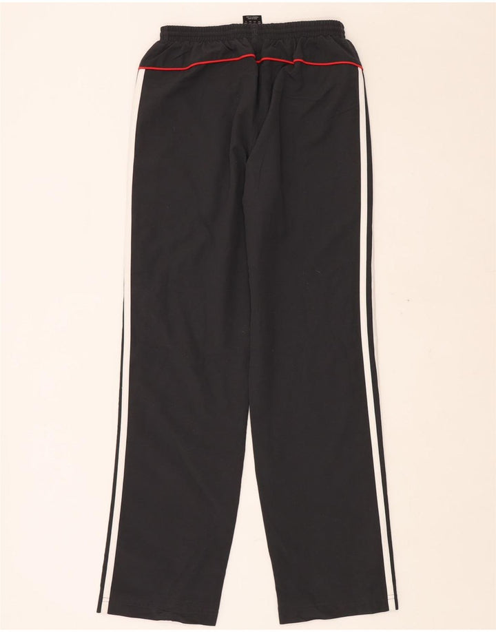 ADIDAS Boys Munster Rugby Tracksuit Trousers 11-12 Years  Black Polyester