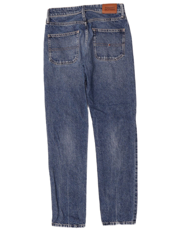 Tommy Hilfiger Boys Straight Jeans 13-14 Years W27 L30 Blue Cotton