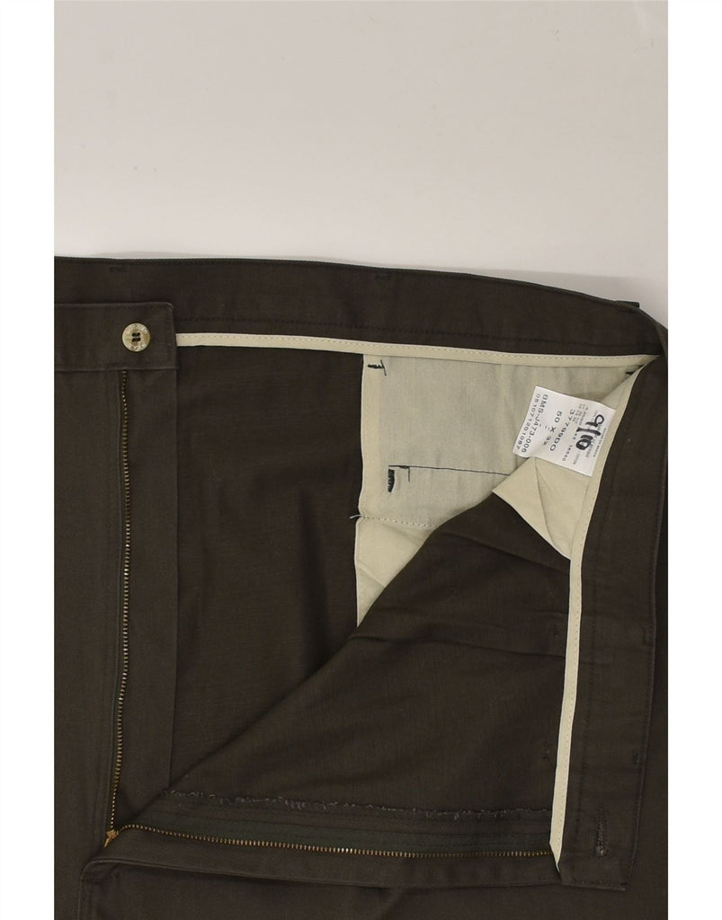 WRANGLER Mens Pegged Casual Trousers W50 L28 Brown Cotton | Vintage Wrangler | Thrift | Second-Hand Wrangler | Used Clothing | Messina Hembry 