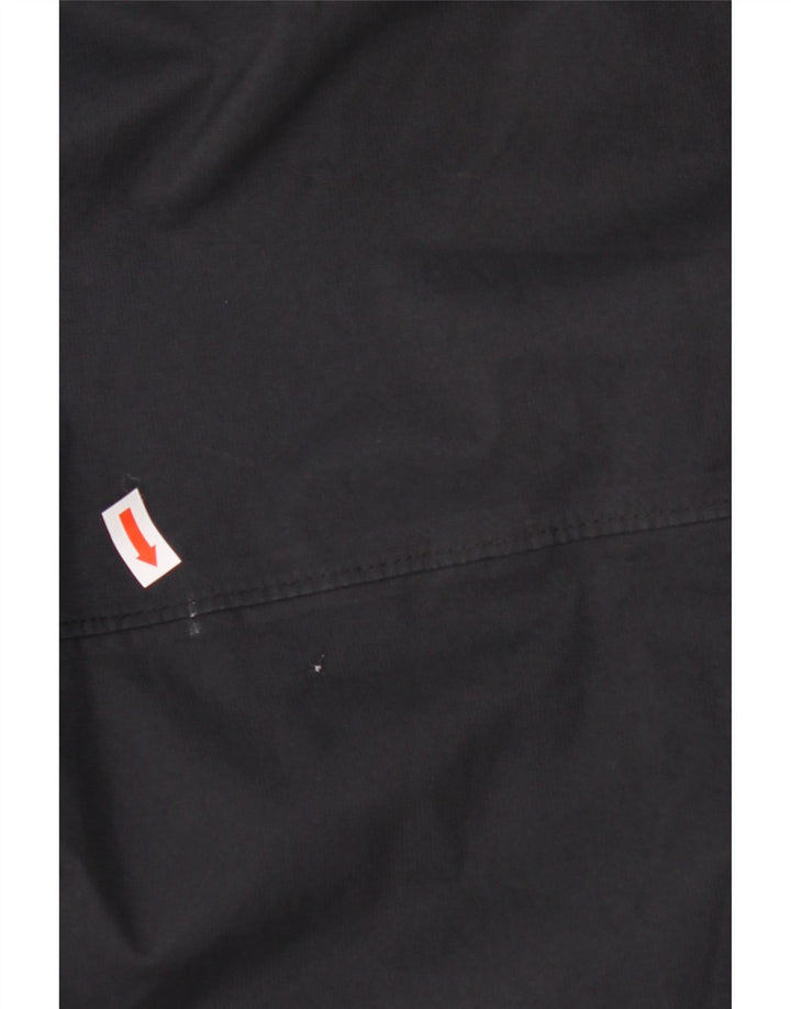 THE NORTH FACE Boys Hooded Rain Jacket 11-12 Years Large Black Polyester