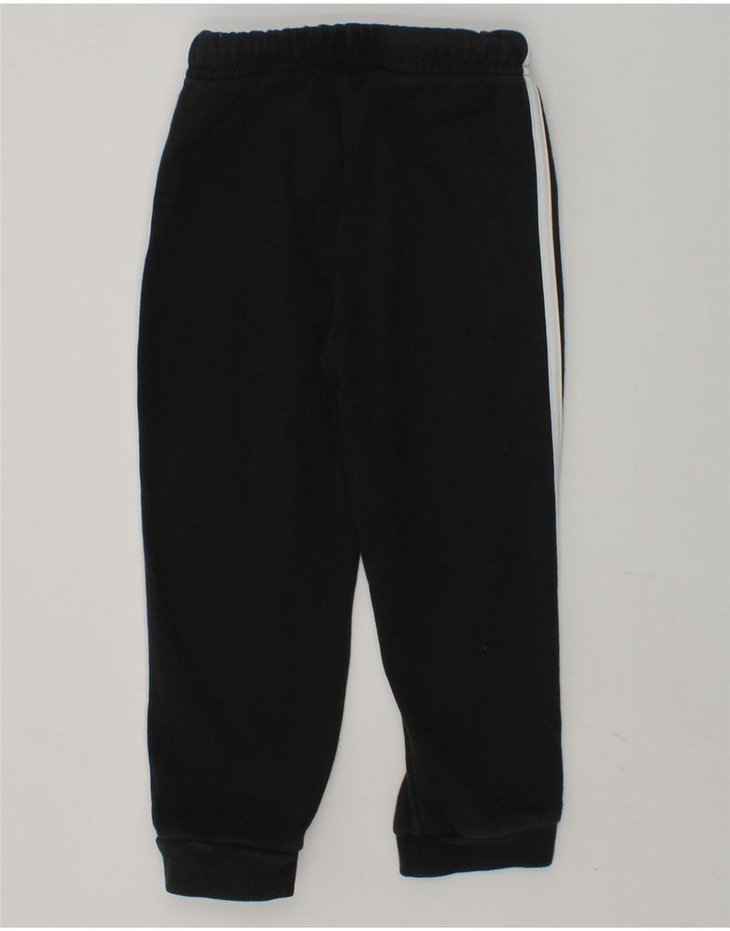 ADIDAS Boys Tracksuit Trousers Joggers 2-3 Years Black Cotton | Vintage Adidas | Thrift | Second-Hand Adidas | Used Clothing | Messina Hembry 