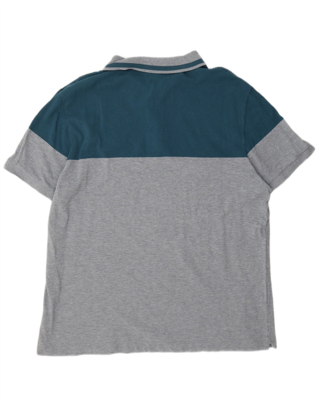 Lacoste Mens Regular Fit Polo Shirt 2XL Grey Colourblock Cotton