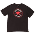 Converse Mens Chuck Taylor Graphic T-Shirt Top Medium Black