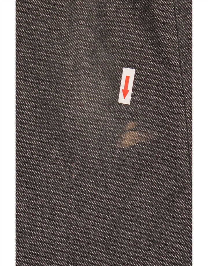 Lee Mens Straight Jeans W35 L29 Grey Cotton