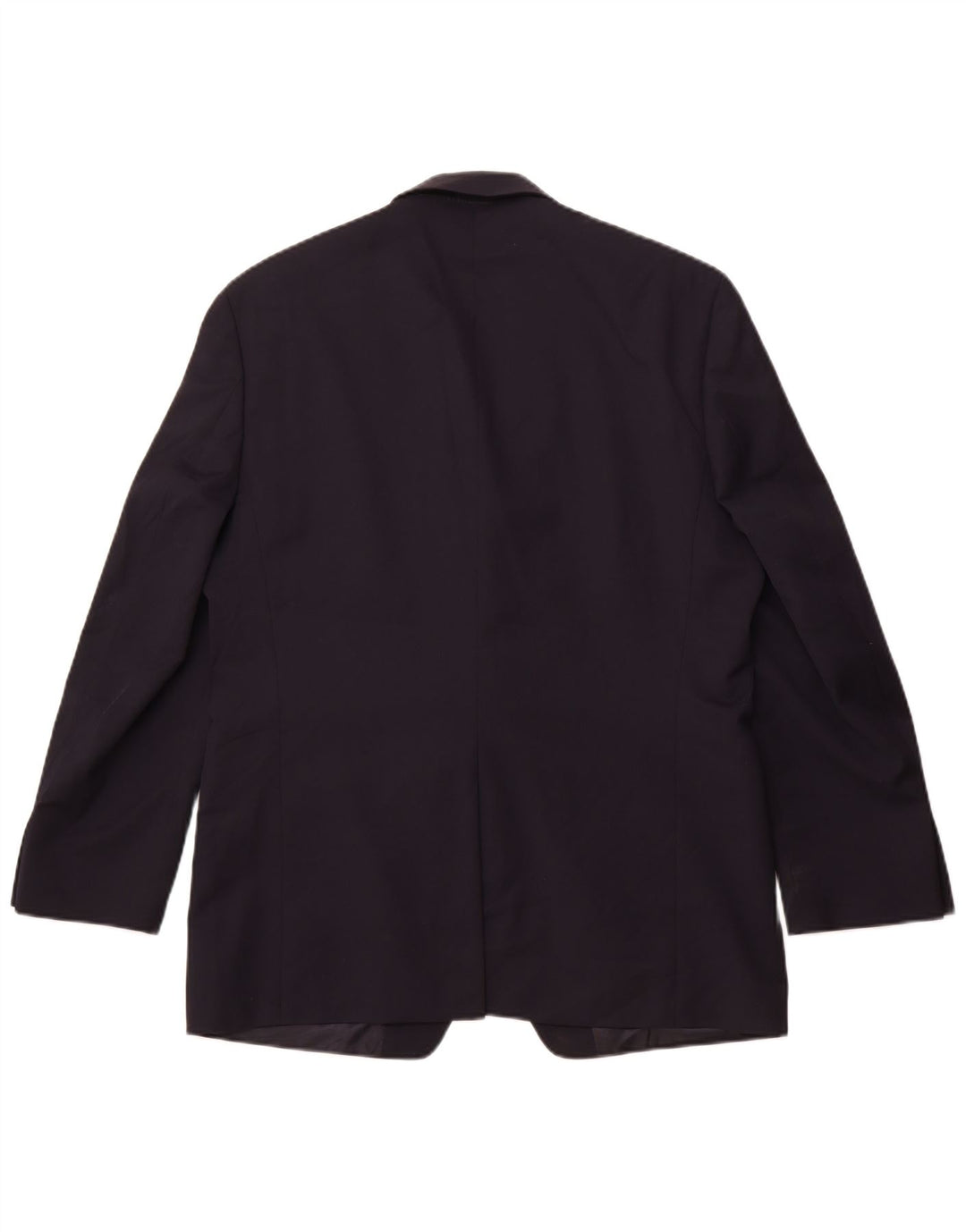 Chaps Mens Longline 2 Button Blazer Jacket UK 42 XL Navy Blue Wool