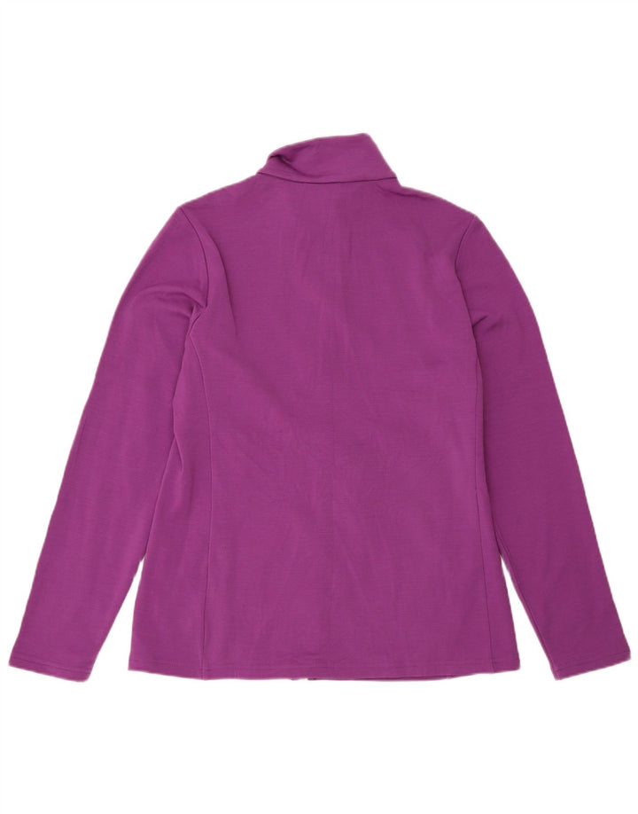 Rohan Womens Tracksuit Top Jacket UK 10 Small Purple Polyester