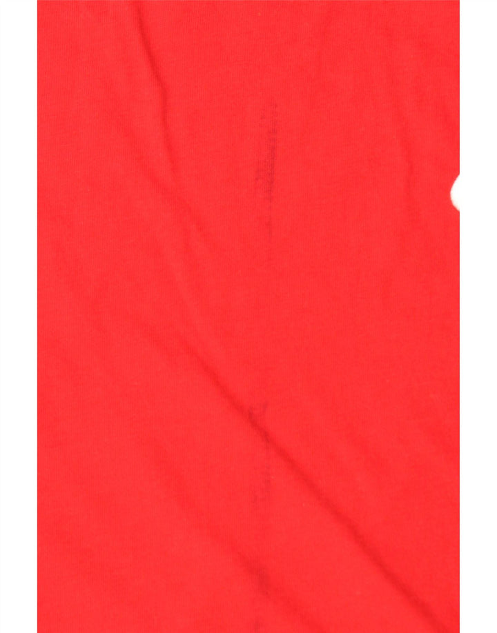 Nike Mens T-Shirt Top Small Red Cotton