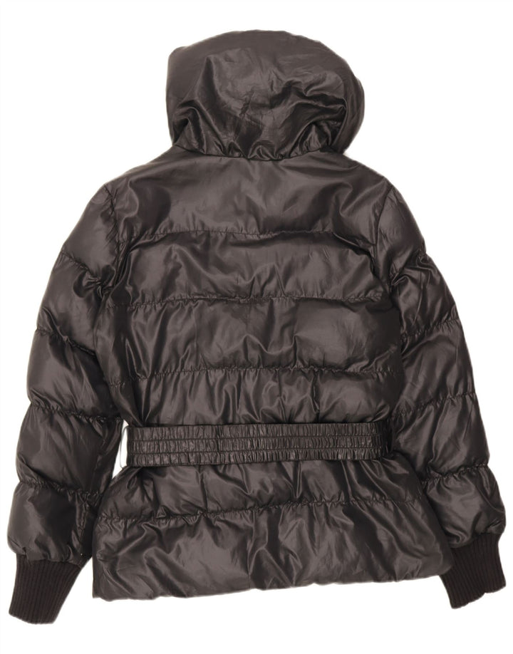 Sisley Womens Padded Jacket IT 44 Medium Black Polyester