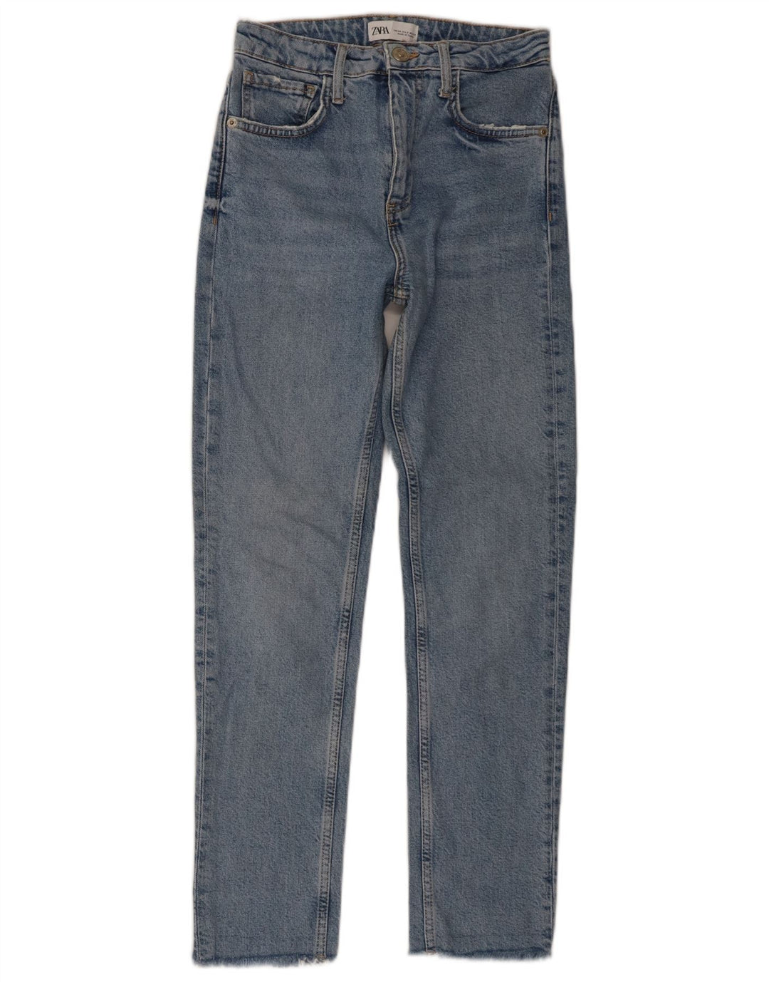 ZARA Womens Slim Jeans EU 34 2XS W24 L27 Blue
