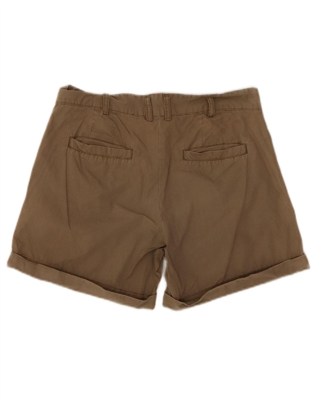VINTAGE Womens Chino Shorts IT 42 Medium W30  Beige