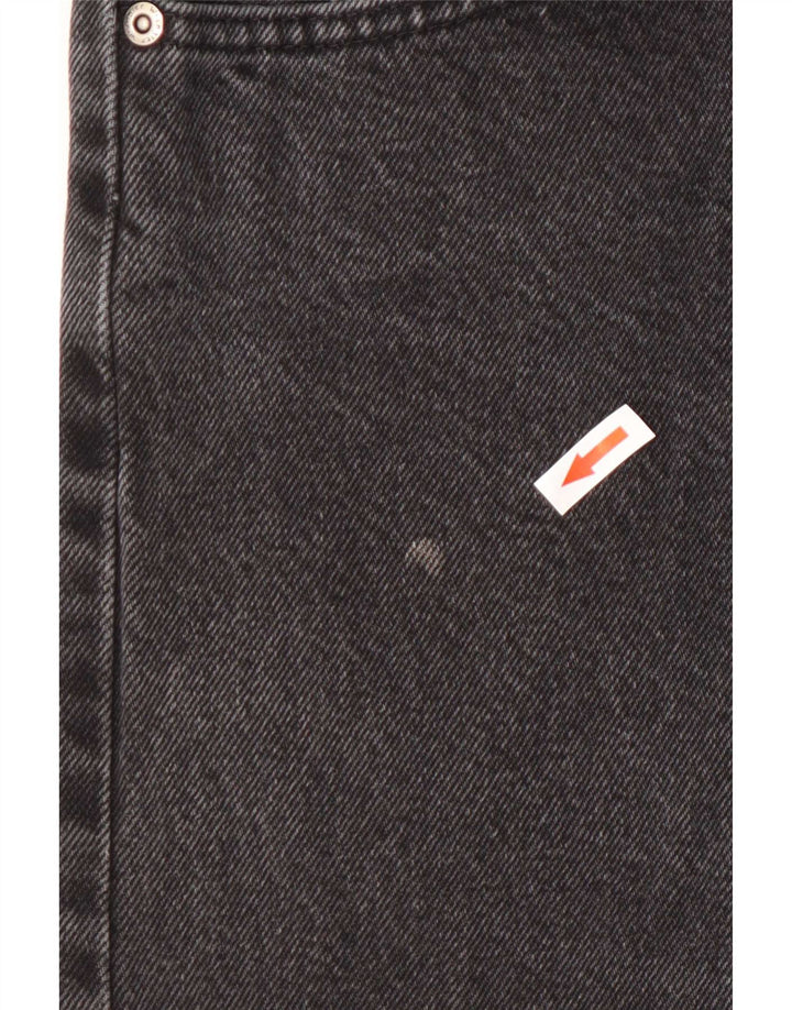 Wrangler Mens Straight Jeans W31 L30 Grey Cotton