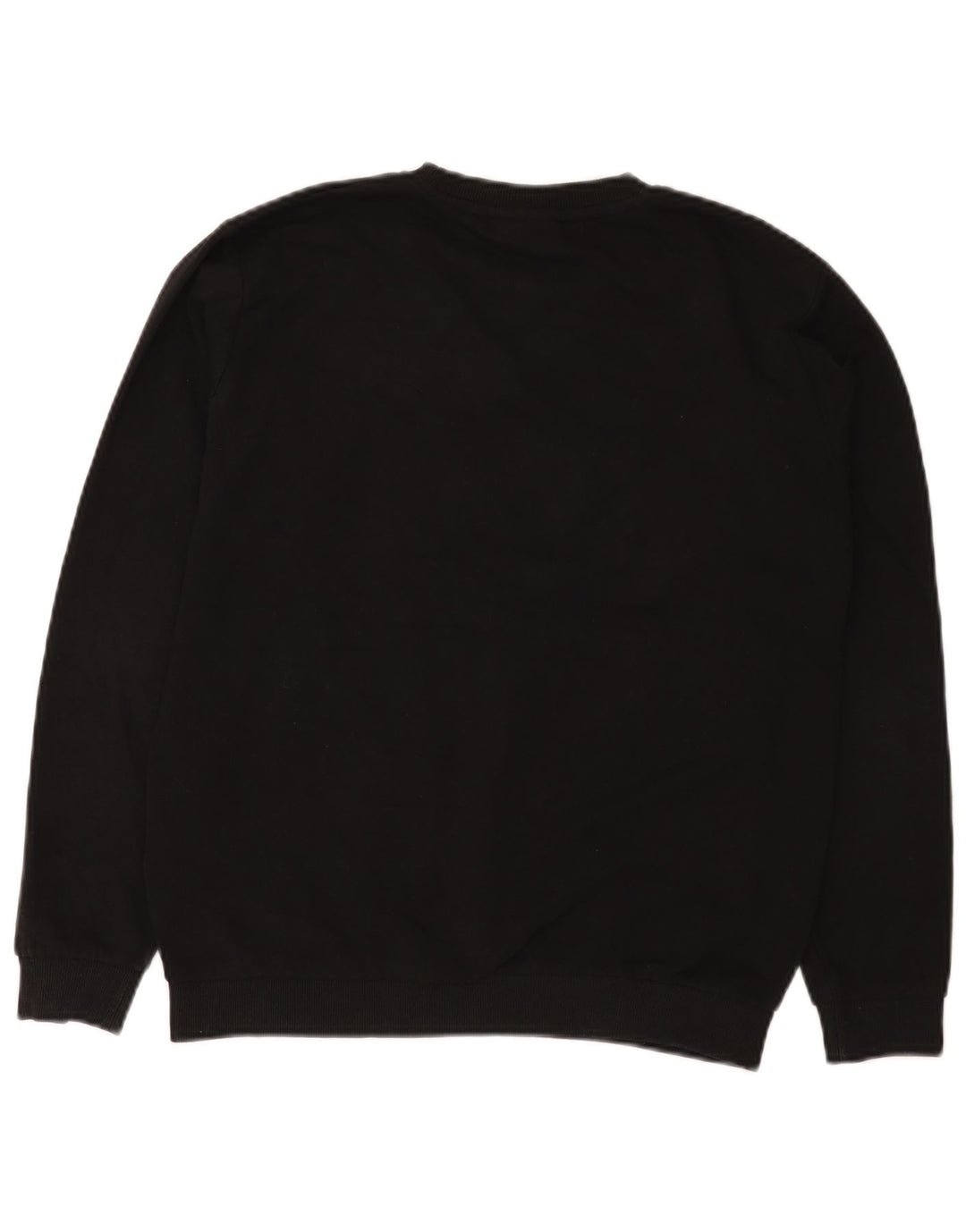 Fila Boys Graphic Sweatshirt Jumper 13-14 Years Black Cotton