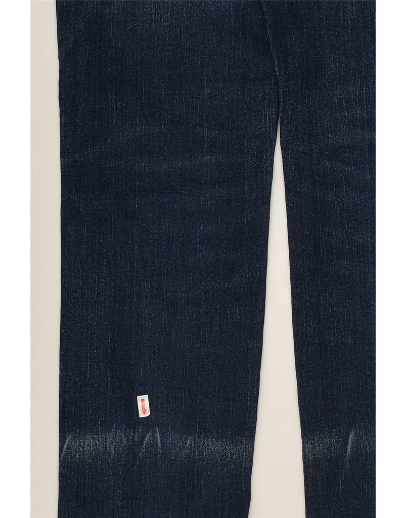 WRANGLER Mens Texas Stretch Straight Jeans W31 L32 Navy Blue Cotton | Vintage Wrangler | Thrift | Second-Hand Wrangler | Used Clothing | Messina Hembry 