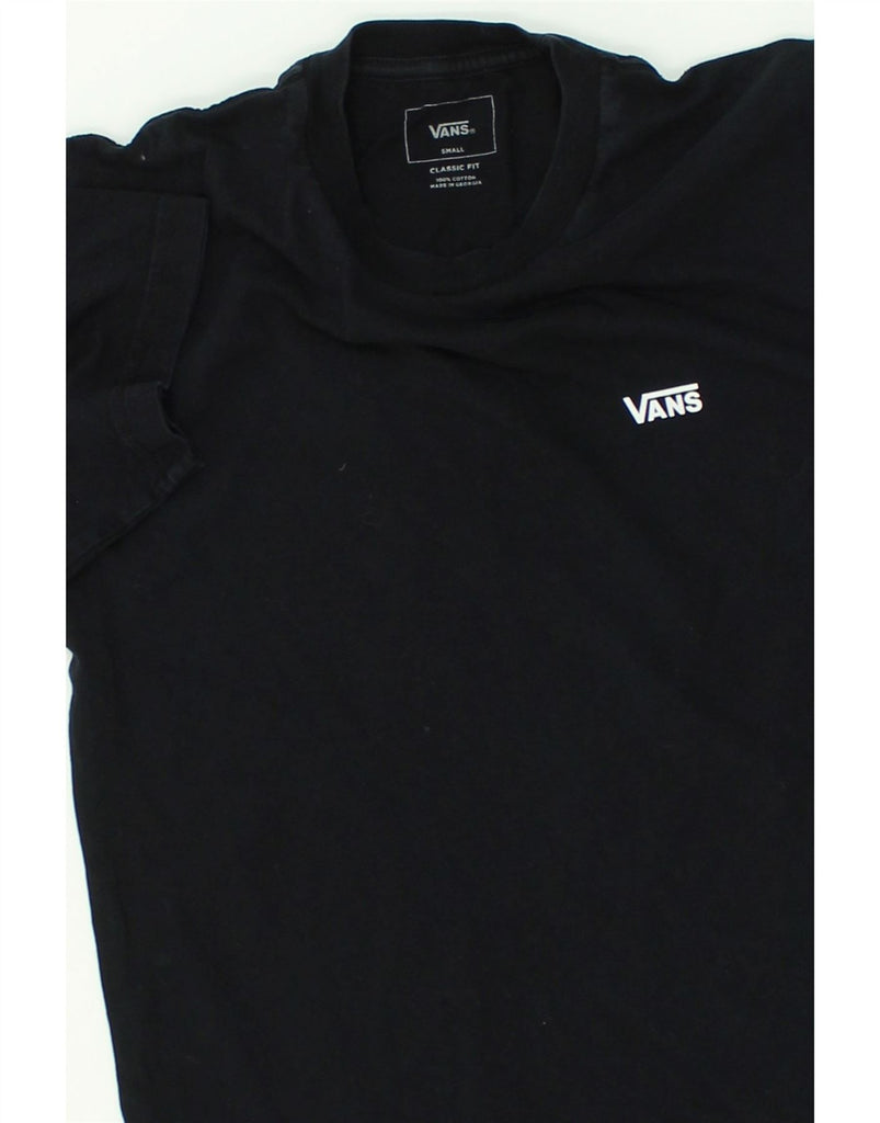 VANS Mens Classic Fit T-Shirt Top Small Navy Blue Cotton | Vintage Vans | Thrift | Second-Hand Vans | Used Clothing | Messina Hembry 