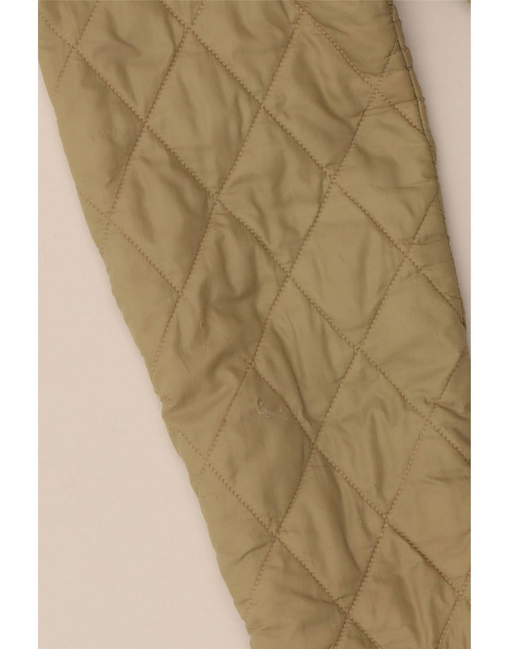 Barbour Womens Quilted Jacket UK 14 Large Green