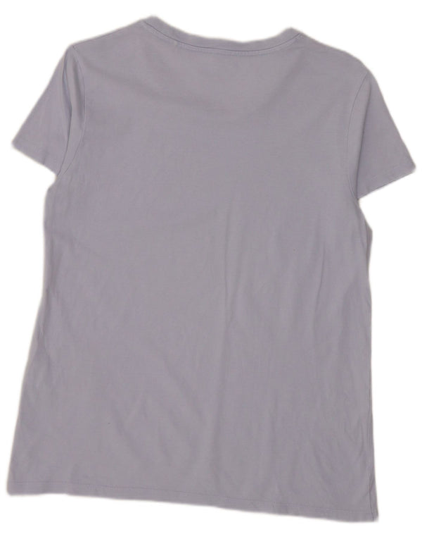 Levi's Womens Graphic T-Shirt Top UK 10 Small Purple Cotton