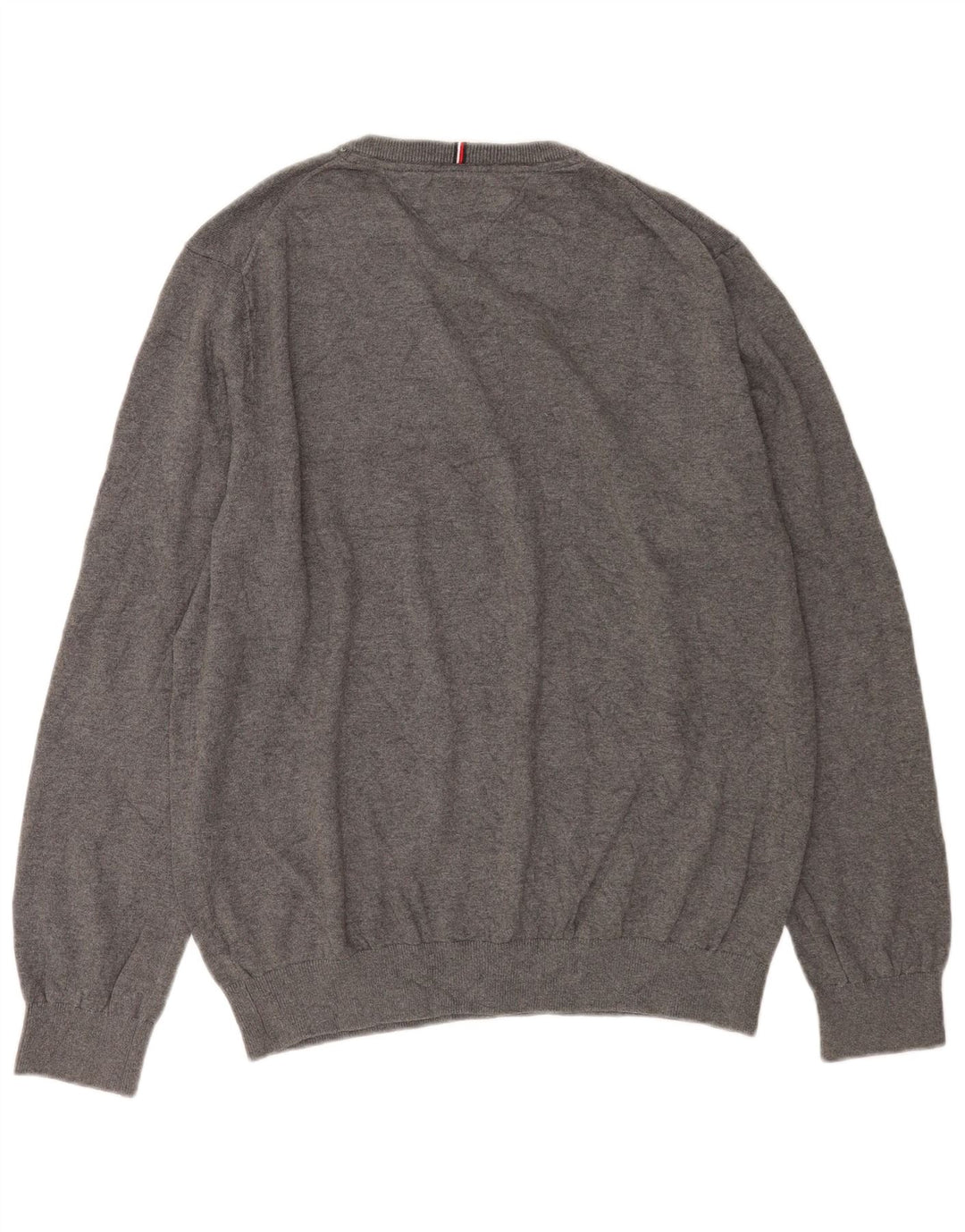 Tommy Hilfiger Mens Crew Neck Jumper Sweater XL Grey