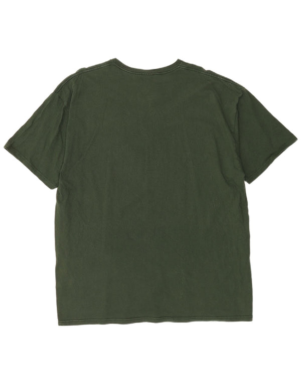 Vans Mens Graphic T-Shirt Top 2XL Green