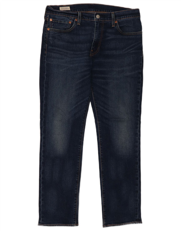 Levi's Mens 511 Slim Jeans W32 L30 Navy Blue Cotton