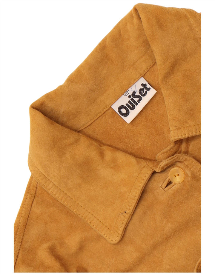 Oui Set Womens Oversized Shirt EU 36 Small Brown