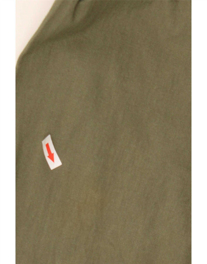 Wrangler Mens Shirt 2XL Khaki Cotton