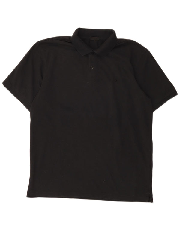 Champion Mens Polo Shirt 2XL Black Cotton